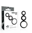 ADDICTED TOYS - RINGS SET FOR PENIS - SMOKED ADDICTED TOYS - RINGS SET FOR PENIS - SMOKED