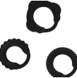ADDICTED TOYS - C-RING SET BLACK ADDICTED TOYS - C-RING SET BLACK