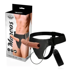 HARNESS ATTRACTION - RNES CADRES CREUX AVEC VIBRATEUR 15 CM -O- 5 CM