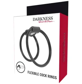 DARKNESS - VERSTRKENDE DUO-PENISRINGE.