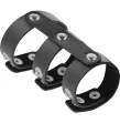 DARKNESS - ANELLO DOPPIO PER PENE E TESTICOLI IN PELLE REGOLABILE DARKNESS - ANELLO DOPPIO PER PENE E TESTICOLI IN PELLE REGOLABILE