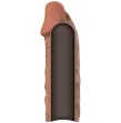 VIRILXL - EXTENSION DE PÉNIS MARRON EN SILICONE LIQUIDE V5 VIRILXL - EXTENSION DE PÉNIS MARRON EN SILICONE LIQUIDE V5