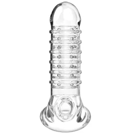 VIRILXL - EXTENSION DE PÉNIS ET GAINE V15 TRANSPARENTE