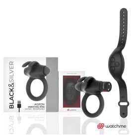BLACKandSILVER - AGRON COCKRING-UHR MIT FERNBEDIENUNG