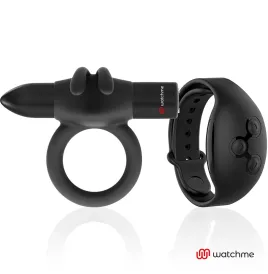 BLACKandSILVER - AGRON REMOTE CONTROL COCKRING WATCHME
