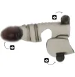 OHMAMA - GAINE PÉNIS ET TESTICULES 3 MOTEURS OHMAMA - GAINE PÉNIS ET TESTICULES 3 MOTEURS