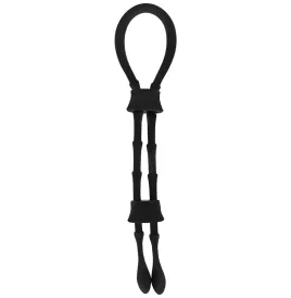 OHMAMA FETISH - SILICONE CORD-COCK AND TESTICLES RING