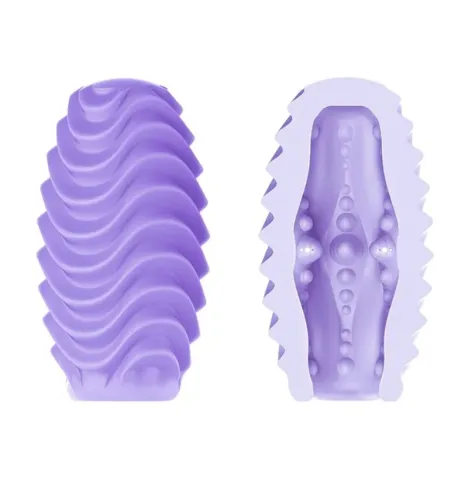 PRETTY LOVE - UOVO MASTURBATORE LILLA A DOPPIA FACCIA