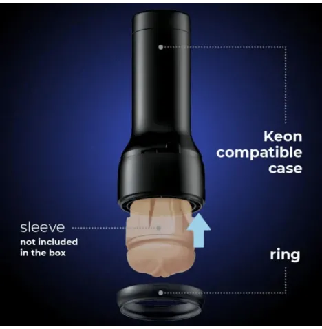 KIIROO - KEON FUNDA COMPATIBLE CON MASTURBADOR