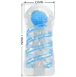 PRETTY LOVE - PICCOLO MASTURBATORE CON SPIRALI BLU PRETTY LOVE - PICCOLO MASTURBATORE CON SPIRALI BLU