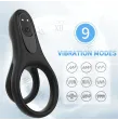 ARMONY - DOUBLE RING VIBRATOR BLACK ARMONY - DOUBLE RING VIBRATOR BLACK