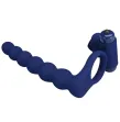 PRETTY LOVE - AJMAL ANNEAU VIBRANT AVEC PLUG BLEU PRETTY LOVE - AJMAL ANNEAU VIBRANT AVEC PLUG BLEU