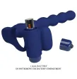 PRETTY LOVE - AJMAL VIBRATIONSRING MIT STECKER BLAU PRETTY LOVE - AJMAL VIBRATIONSRING MIT STECKER BLAU