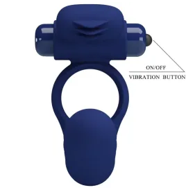 PRETTY LOVE - AJMAL ANELLO VIBRANTE CON SPINA BLU