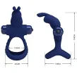 PRETTY LOVE - LUCHITO DOUBLE VIBRATING RING RABBIT BLUE PRETTY LOVE - LUCHITO DOUBLE VIBRATING RING RABBIT BLUE