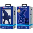 PRETTY LOVE - LUCHITO DOUBLE VIBRATING RING RABBIT BLUE PRETTY LOVE - LUCHITO DOUBLE VIBRATING RING RABBIT BLUE