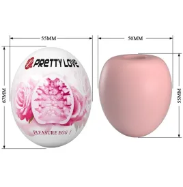 PRETTY LOVE - MALE MASTURBATOR EGG PINK