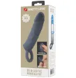 PRETTY LOVE - REALISTIC SKIN PENIS SLEEVE DARK GREY PRETTY LOVE - REALISTIC SKIN PENIS SLEEVE DARK GREY