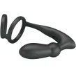 PRETTY LOVE - ANELLO PER PENE EMONI TAPPO ANALE 12 VIBRAZIONI NERO PRETTY LOVE - ANELLO PER PENE EMONI TAPPO ANALE 12 VIBRAZIONI NERO