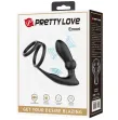 PRETTY LOVE - ANELLO PER PENE EMONI TAPPO ANALE 12 VIBRAZIONI NERO PRETTY LOVE - ANELLO PER PENE EMONI TAPPO ANALE 12 VIBRAZIONI NERO