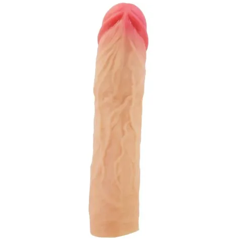 PRETTY LOVE - DEREK GUAINA PER PENE CON ESTENSIONE DA 7,6 CM FLESH