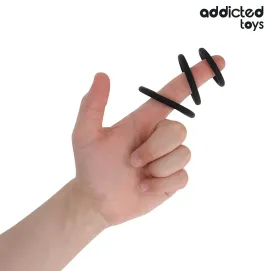 ADDICTED TOYS - SET DI ANELLI IN SILICONE MODELLO 2