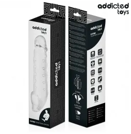 ADDICTED TOYS - TRANSPARENTE PENISVERLÄNGERUNG GRÖSSE S 23 CM