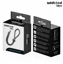 ADDICTED TOYS - CUERDA SILICONA PARA EL PENE DE LAZO SIMPLE