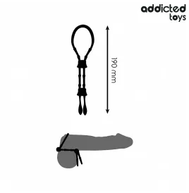 ADDICTED TOYS - CORDE EN SILICONE RÉGLABLE POUR LE PÉNIS