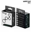 ADDICTED TOYS - PENISRING MIT TEILERN FÜR HODEN ADDICTED TOYS - PENISRING MIT TEILERN FÜR HODEN