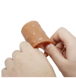 PRETTY LOVE - PENISHÜLLE MIT ANALPLUG NATUR