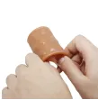 PRETTY LOVE - PENIS SLEEVE WITH ANAL PLUG NATURAL
