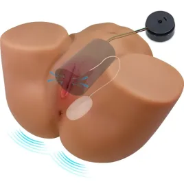 CRAZY BULL - SOPHIA REALISTISCHER WEIBLICHER PO-VIBRATOR UND SAUGER MIT TON 5,5 KG