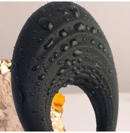 ROCKS-OFF - SPIRE BLACK VIBRATING PENIS RING