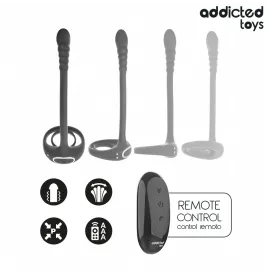ADDICTED TOYS - ANILLO PENE VIBRADOR PUNTO·P CONTROL REMOTO