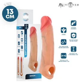 MR INTENSE - SIMON S PROTECTION PÉNALE EN SILICONE 13 CM -Ø- 4 CM