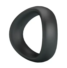 CRAZY BULL - VALEN ERGONOMIC SILICONE COCK RING BLACK