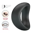 CRAZY BULL - VALEN ANNEAU PÉNAL ERGONOMIQUE EN SILICONE NOIR CRAZY BULL - VALEN ANNEAU PÉNAL ERGONOMIQUE EN SILICONE NOIR
