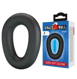 CRAZY BULL - VESPER ANELLO PER PENE IN SILICONE SUPER MORBIDO NERO