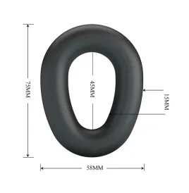 CRAZY BULL - VESPER ANELLO PER PENE IN SILICONE SUPER MORBIDO NERO
