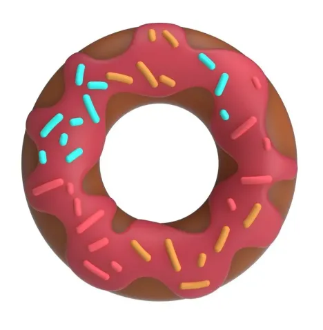 PRETTY LOVE - ANELLO PER PENE SUPER DONUT ROSA