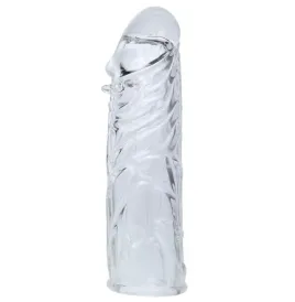 BAILE - COPERTURA PENE IN SILICONE STIMOLANTE ROSA 13 CM