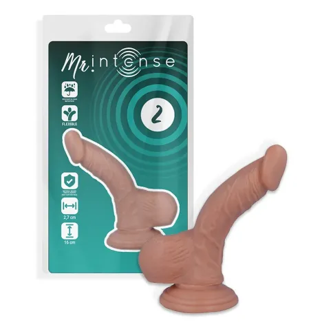 MR INTENSE - 2 REALISTIC PENIS 16 CM -O- 2.7 CM