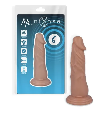 MR INTENSE - 6 PÉNIS RÉALISTE 16.6 CM -O- 4.4 CM