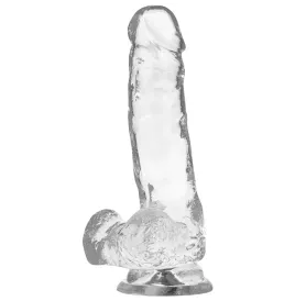X RAY - CLEAR COCK WITH BALLS 18.5 CM -O- 3.8 CM