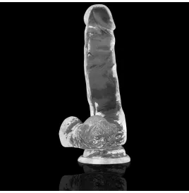 X RAY - CLEAR COCK WITH BALLS 18.5 CM -O- 3.8 CM