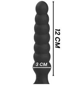 BLACKandSILVER - BOB POWERFUL SILICONE ANAL DILATOR