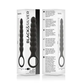 BLACKandSILVER - POTENTE DILATATORE ANALE IN SILICONE BOB