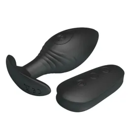 PRETTY LOVE - REGINA ANAL PLUG RECHARGEABLE VIBRATOR BLACK