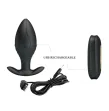 PRETTY LOVE - REGINA ANAL PLUG RECHARGEABLE VIBRATOR BLACK PRETTY LOVE - REGINA ANAL PLUG RECHARGEABLE VIBRATOR BLACK